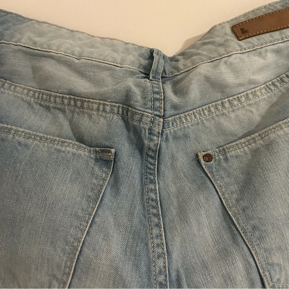 H&M Blue Straight Jeans with Relaxed Fit - Picture 4 of 5